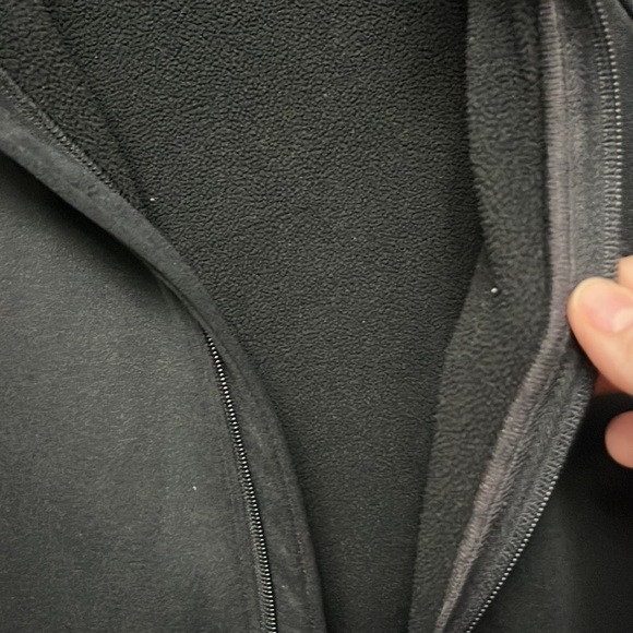 UA Black Fleece-Lined Full-Zip Jacket - Picture 4 of 6